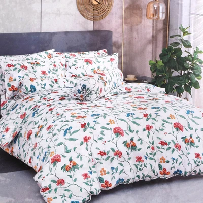 Gambar Sleeplite 180x200 cm Set 5 Pcs Seprai King Polyester Evelyn