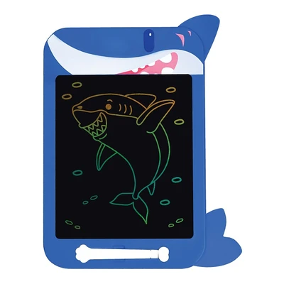 Gambar Kiddy Star 10.5 Inci Lcd Drawing Board Shark
