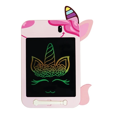 Gambar Kiddy Star 10.5 Inci Lcd Drawing Board Unicorn