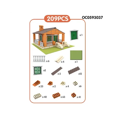 Gambar Kiddy Star Builder Series Farmhouse Garden