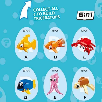 Gambar Sluban Q Bricks Egg Random