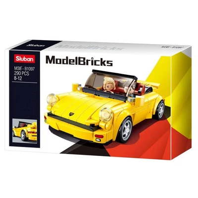 Gambar Sluban Set Model Bricks 930 Sport Car