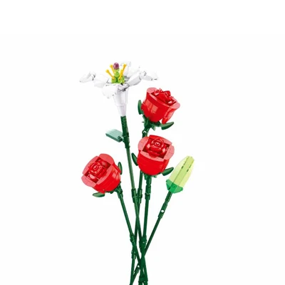 Gambar Sluban Set Flowers Rose