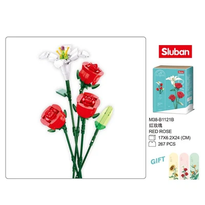 Gambar Sluban Set Flowers Rose