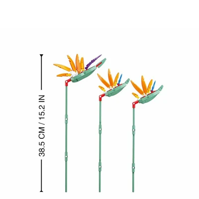 Gambar Sluban Set Flowers Strelitzia Reginae Aiton - Mix