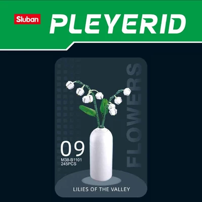 Gambar Sluban Set Pleyerid Lilies Of The Valley