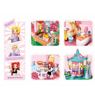 Gambar Sluban Set Girls Dream Chinese Style Villa