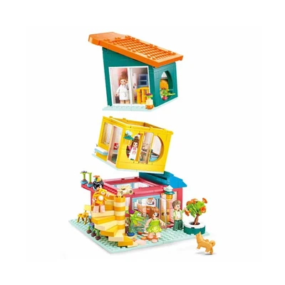 Gambar Sluban Set Girls Dream Stackable House