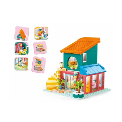 Gambar Sluban Set Girls Dream Stackable House