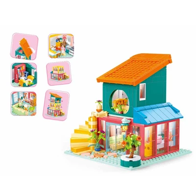 Gambar Sluban Set Girls Dream Stackable House