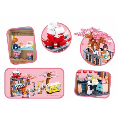 Gambar Sluban Set Happy Diary Tako Yaki Store 548