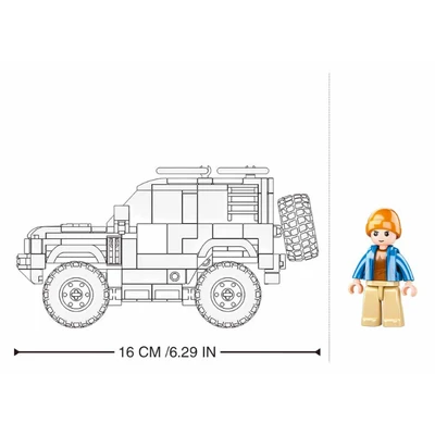 Gambar Sluban Model Bricks Orv Suv