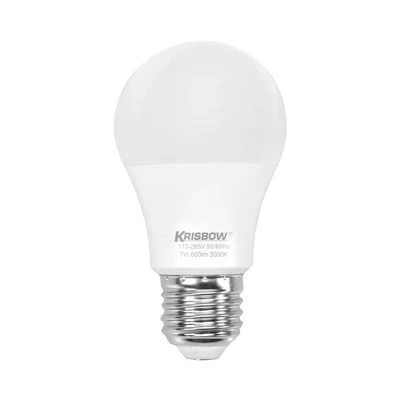 Gambar Krisbow Lumi Bohlam LED 7 Watt 700 Lumen Warm White E27 - Kuning