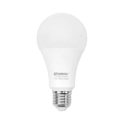 Gambar Krisbow Lumi Bohlam LED 15 Watt 1500 Lumen Warm White E27 - Kuning