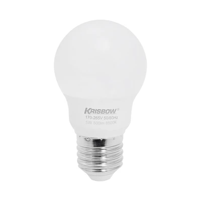 Gambar Krisbow Lumi Bohlam LED 5 Watt 500 Lumen Cool Daylight E27 - Putih