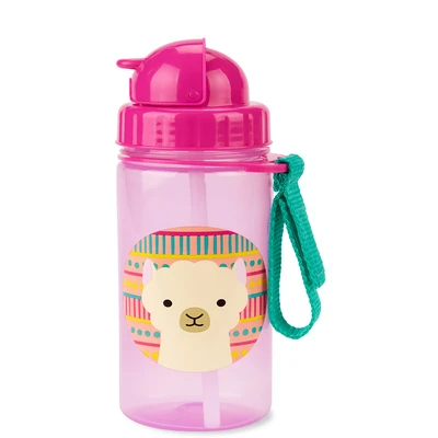 Gambar Skip Hop Botol Minum Anak Dengan Sedotan Pp Llama Sh122