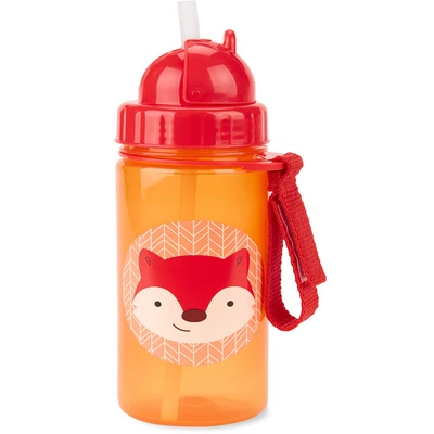 Gambar Skip Hop Botol Minum Anak Dengan Sedotan Pp Fox Sh122