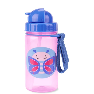 Gambar Skip Hop Botol Minum Anak Dengan Sedotan Pp Butterfly