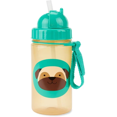 Gambar Skip Hop Botol Minum Anak Dengan Sedotan Pp Pug Sh122