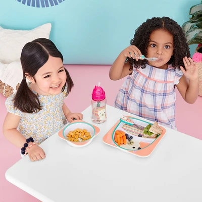 Gambar Skip Hop Set Alat Makan Anak Zootensils Llama Sh013