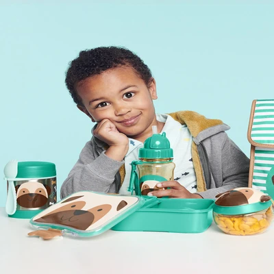 Gambar Skip Hop Zoo Tempat Makan Anak Pug Sh014