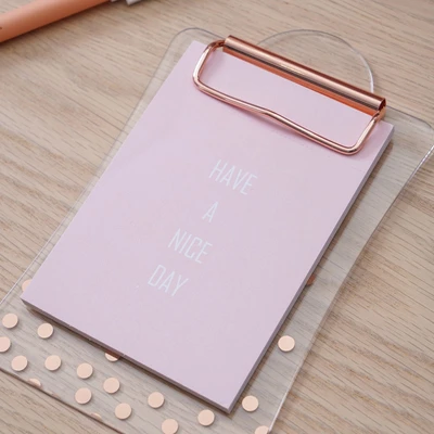 Gambar Ataru Papan Clipboard Mini - Rose Gold