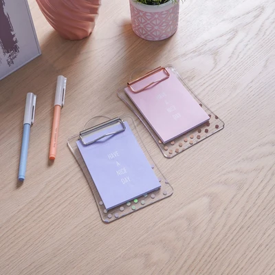 Gambar Ataru Papan Clipboard Mini - Rose Gold