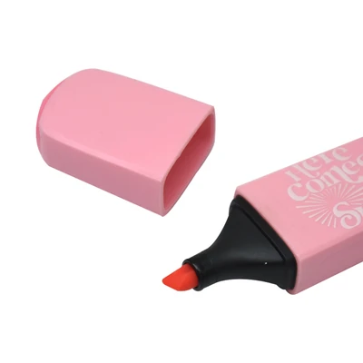 Gambar Ataru Spidol Highlighter Pink
