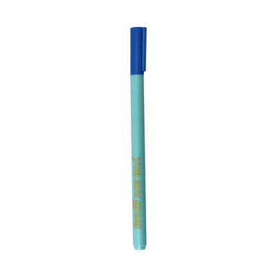 Gambar Ataru Pulpen Hitam Daisy Magic - Biru