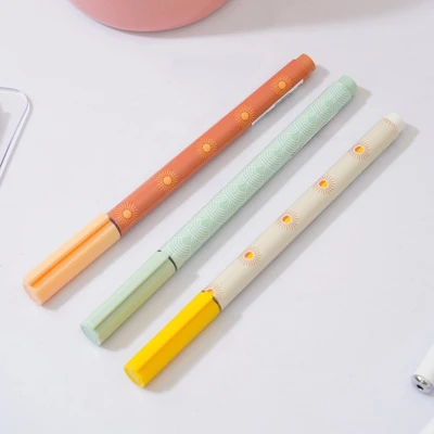 Gambar Ataru Set 3 Pcs Pulpen Biru Winter Sun