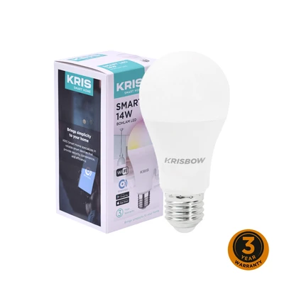 Gambar Kris Bohlam Led Smarthome 14 Watt Rgbcw