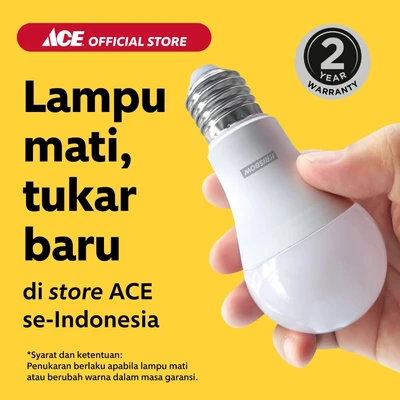 Gambar Krisbow Lumi Bohlam Led High Power 20 Watt - Cool Daylight