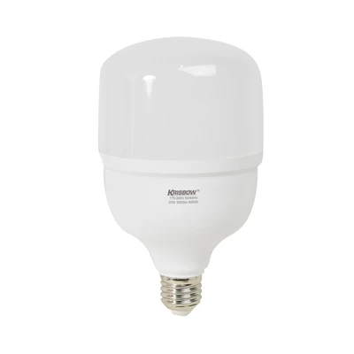 Gambar Krisbow Lumi Bohlam LED High Power 30 Watt 3000 Lumen Cool Daylight E27 - Putih