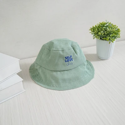 Gambar Ataru Topi Bucket Corduroy - Hijau