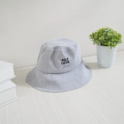 Gambar Ataru Topi Bucket Corduroy - Biru