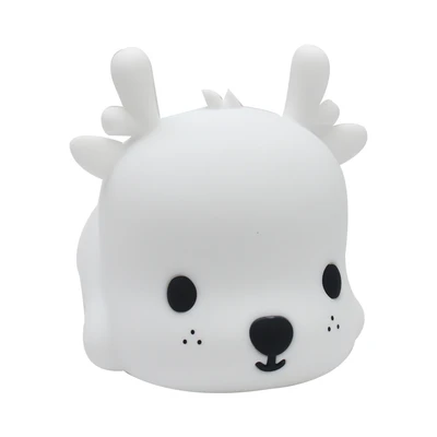 Gambar Ataru Lampu Tidur Rechargeable Deer - Putih