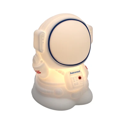 Gambar Ataru Lampu Tidur Rechargeable Astronaut - Putih