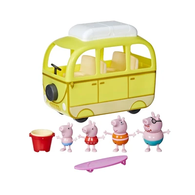 Gambar Peppa Pig Set Peppas Beach Campervan
