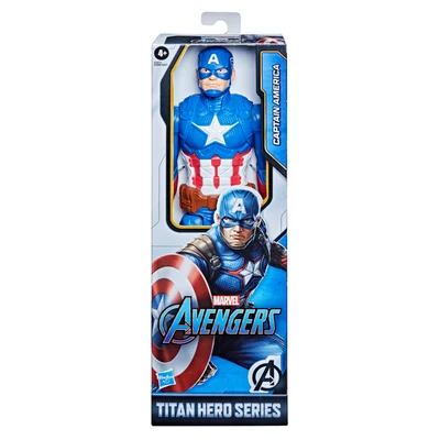 Gambar Marvel Action Figure Titan Hero Series Captain America E7877