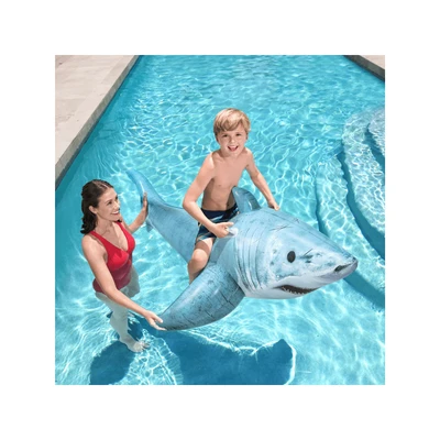 Gambar Bestway Ban Renang 6X40 Realistic Shark Rideon41405