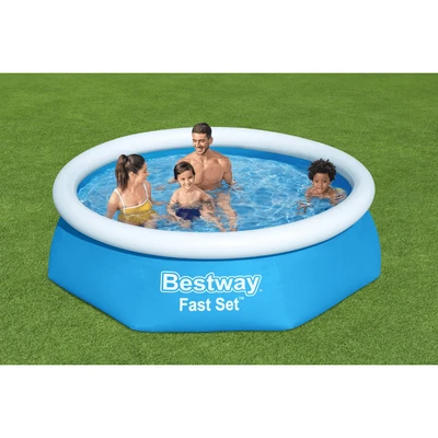 Gambar Bestway 244x61 cm Fast Set Pool Kolam Renang 57448