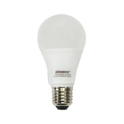 Gambar Krisbow Lumi Bohlam Led 3 Step Dimming 11 Watt - Cool Daylight