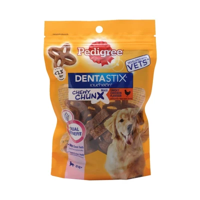 Gambar Pedigree Denta Stix Camilan Anjing Chewy Smoky Chicken Large 68 gr