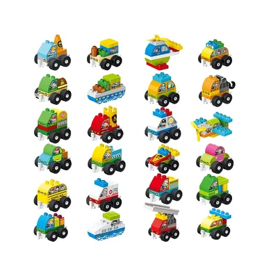 Gambar Bricks Kingdom Funny Mini Block Transportation Random