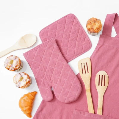 Gambar Informa Brittany Sarung Tangan Oven Set 2 pcs - Pink Mauve