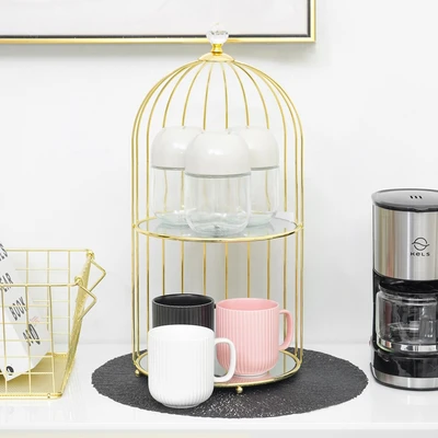 Gambar Informa Organizer Kosmetik 2 Tingkat Bird Cage Medium