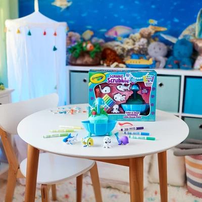 Gambar Crayola Playset Scribble Scrubbie Ocean Lagoon 747441