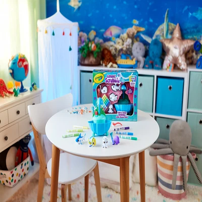 Gambar Crayola Playset Scribble Scrubbie Ocean Lagoon 747441