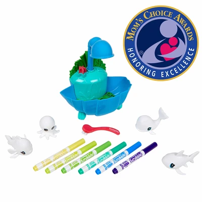 Gambar Crayola Playset Scribble Scrubbie Ocean Lagoon 747441