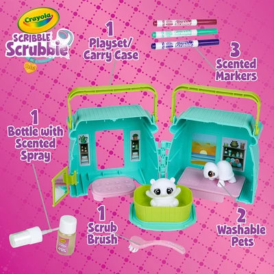 Gambar Crayola Scribbble Scrubbie Pets Scented Spa 747469